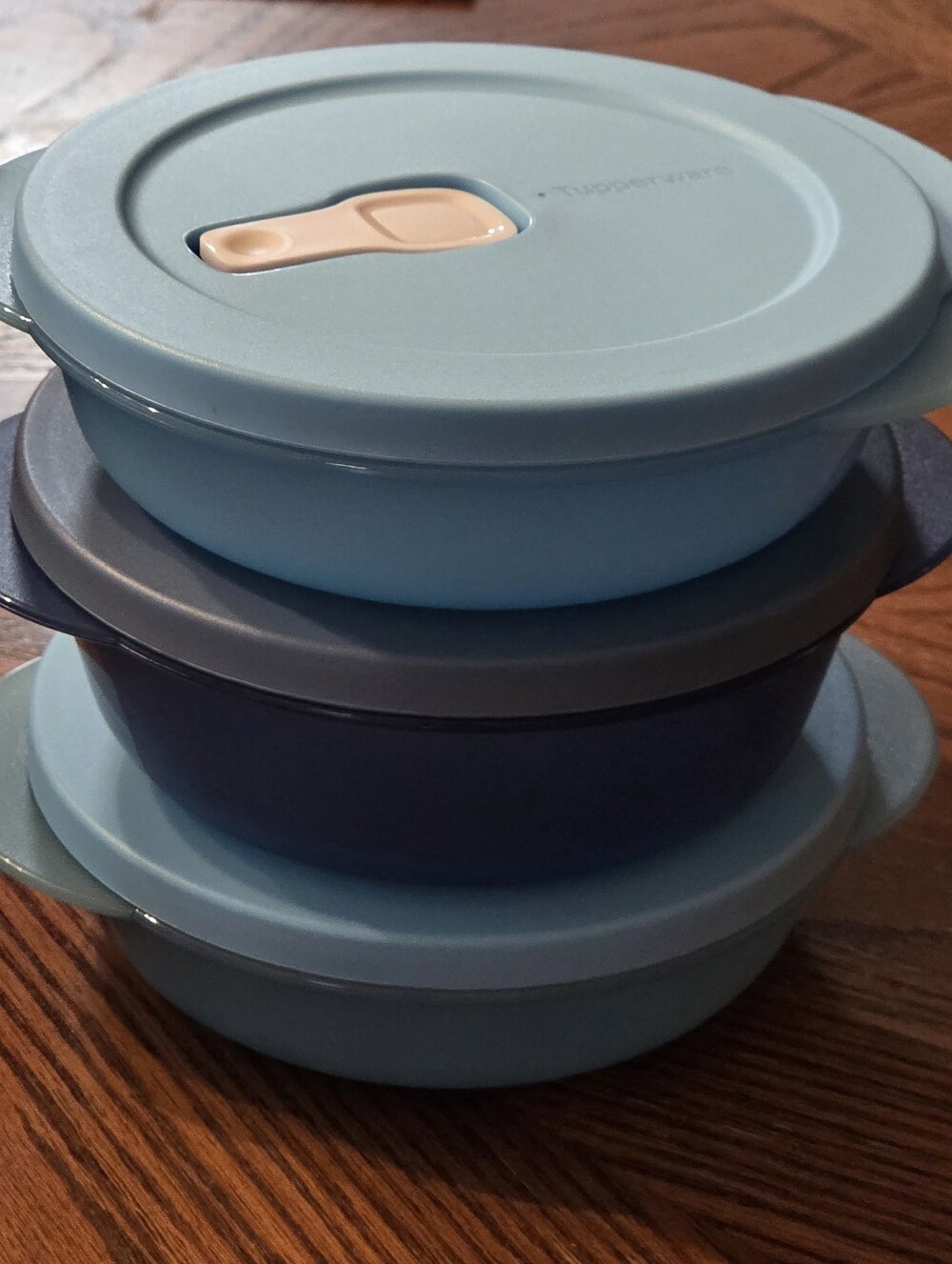 TUPPERWARE CRYSTALWAVE TRIO NWT